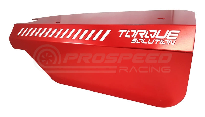 Torque Solution Engine Pulley Cover (Red)