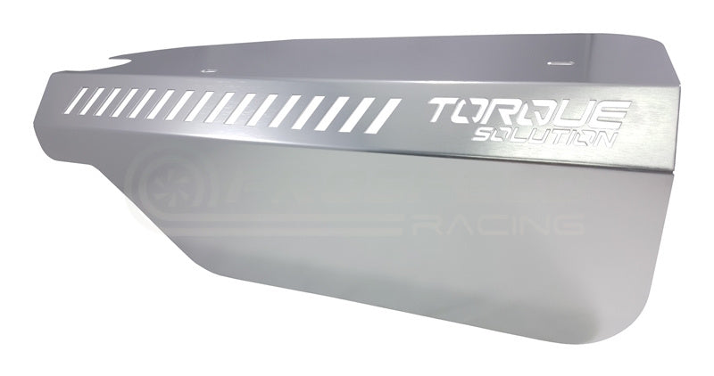 Torque Solution Engine Pulley Cover (Silver)