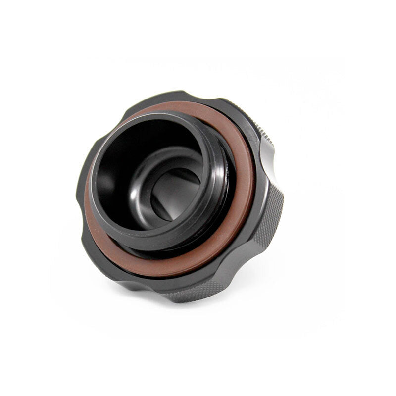 Torque Solution 12AN Breather Oil Cap Black