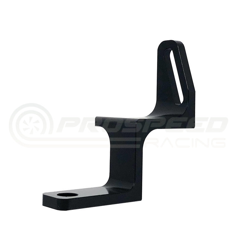 Torque Solution Reversed Intake Manifold Alternator Relocation Bracket (Black)