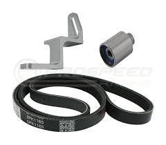 Torque Solution SILVER Reversed Intake Manifold Alternator Relocation Bracket Kit