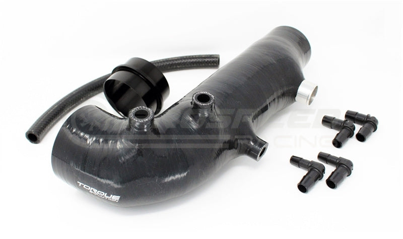 Torque Solution 2.4" Turbo Inlet Hose (Black)