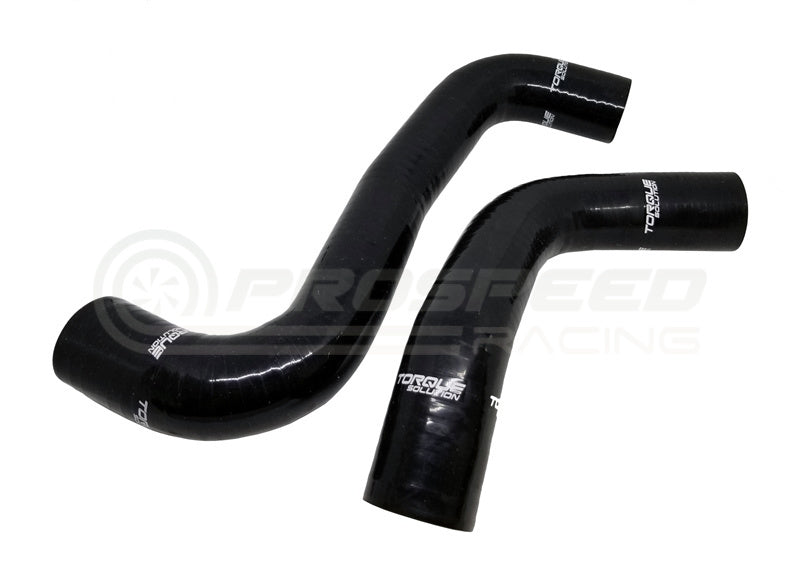Torque Solution Radiator Hoses BLACK
