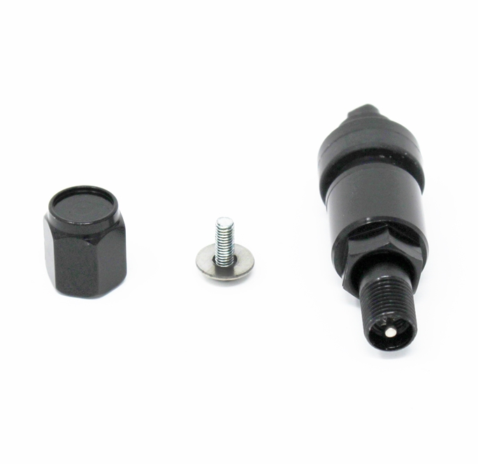Torque Solution Billet TPMS Valve Stem Black