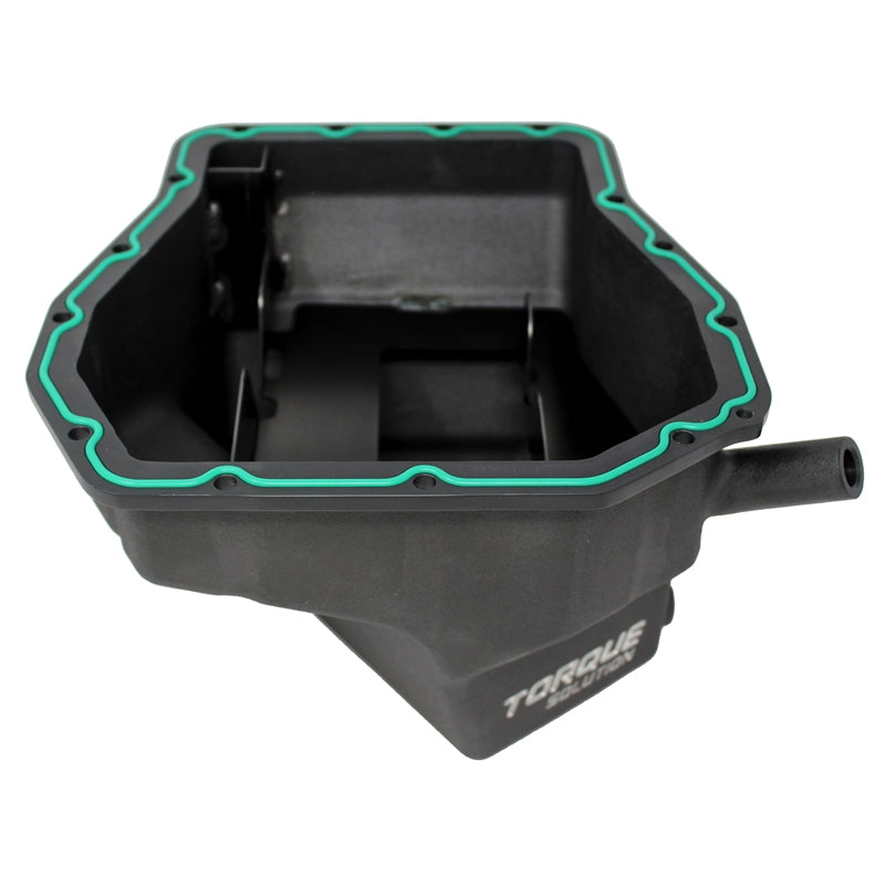 Torque Solution HD Oil Pan Black - Subaru WRX/STI/FXT/LGT (EJ20/EJ25)