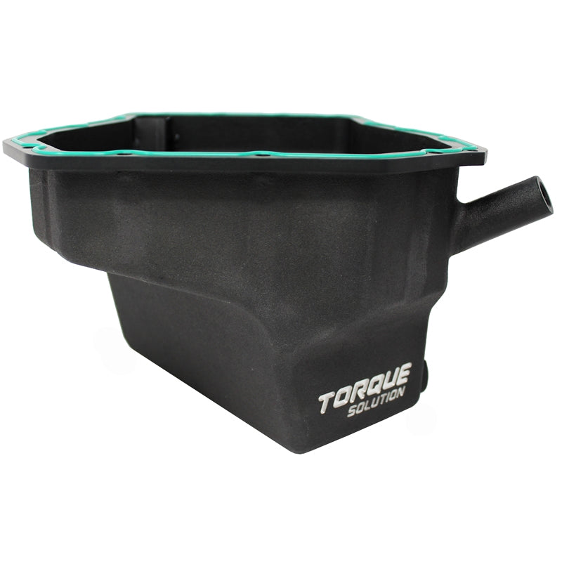 Torque Solution HD Oil Pan Black - Subaru WRX/STI/FXT/LGT (EJ20/EJ25)
