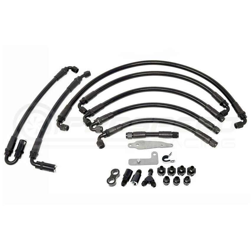Torque Solution PTFE Fuel Line Kit For Flex Fuel