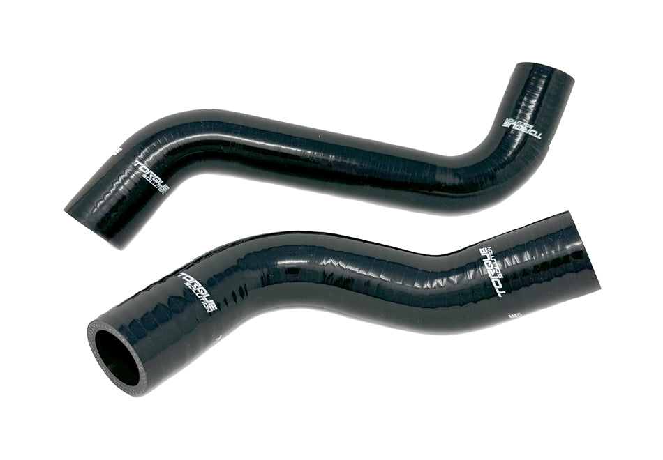 Torque Solution Silicone Radiator Hose Kit Black