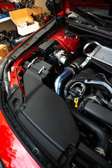 Torque Solution Titanium Intercooler Charge Pipe Burnt Purple Finish