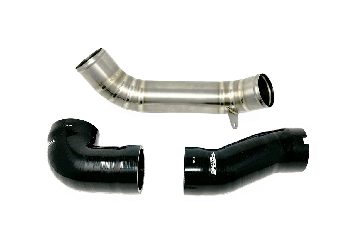 Torque Solution Titanium 3" Intake Pipe Raw Finish - Subaru WRX VB VN 22+ TS-SU-813