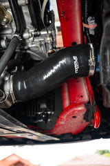 Torque Solution Titanium 3" Intake Pipe Burnt Blue Finish
