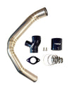 Torque Solution Titanium Top Mount Charge Pipe