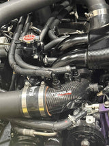 Torque Solution Carbon Fibre Hard Turbo Inlet - OEM (2.4")