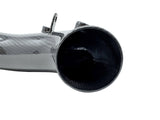 Torque Solution Carbon Fibre Hard Turbo Inlet - OEM (2.4")