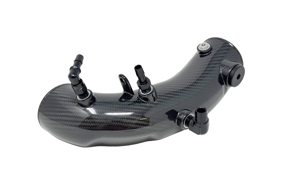 Torque Solution Carbon Fibre Hard Turbo Inlet - OEM (2.4")