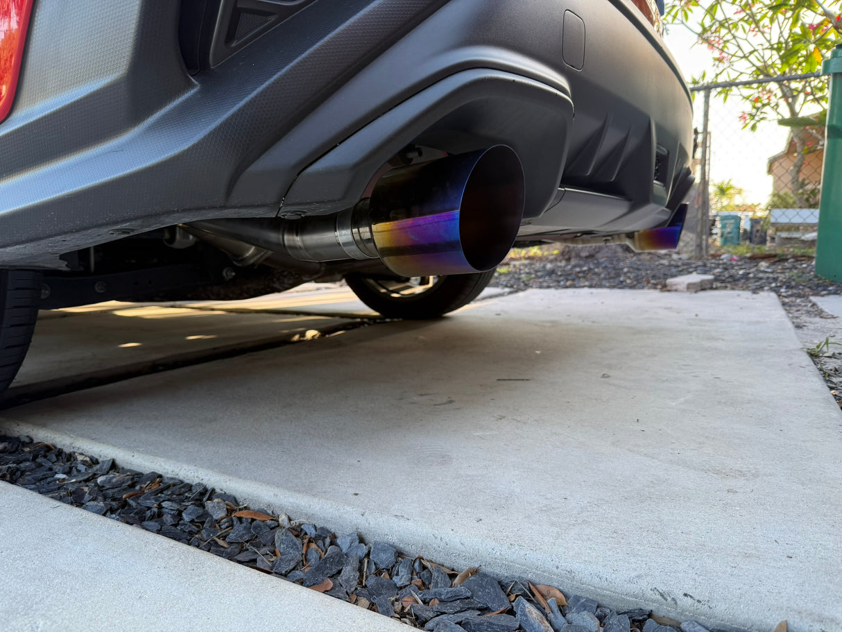 Torque Solution Titanium Axle Back Exhaust