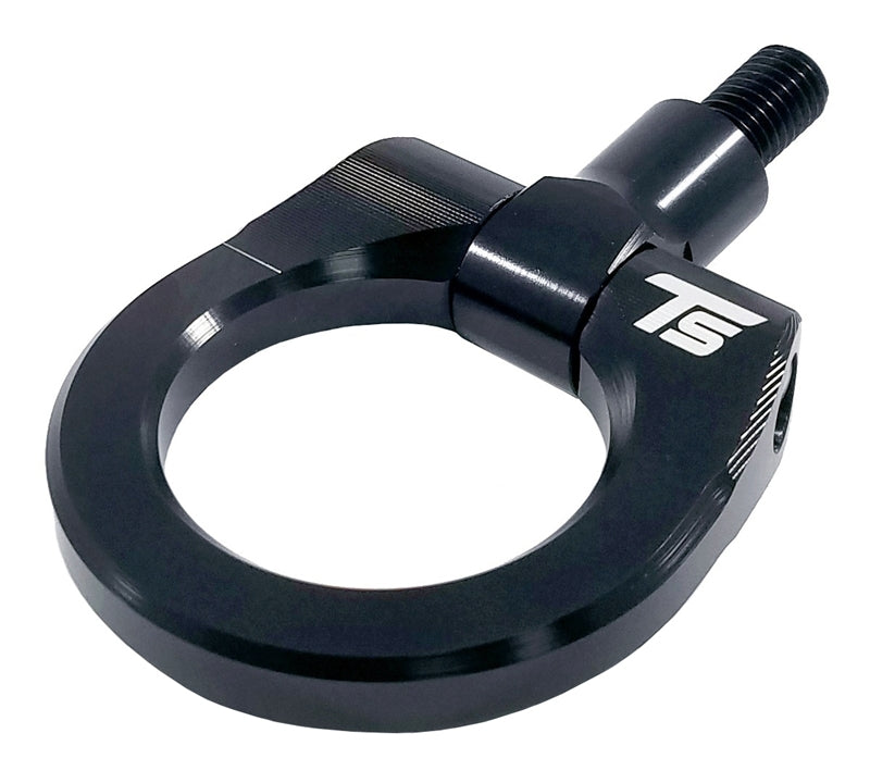 Torque Solution Billet Tow Hook Ring - Black