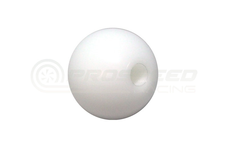 Torque Solution Delrin 50mm Round Shift Knob (White): Universal 10x1.25