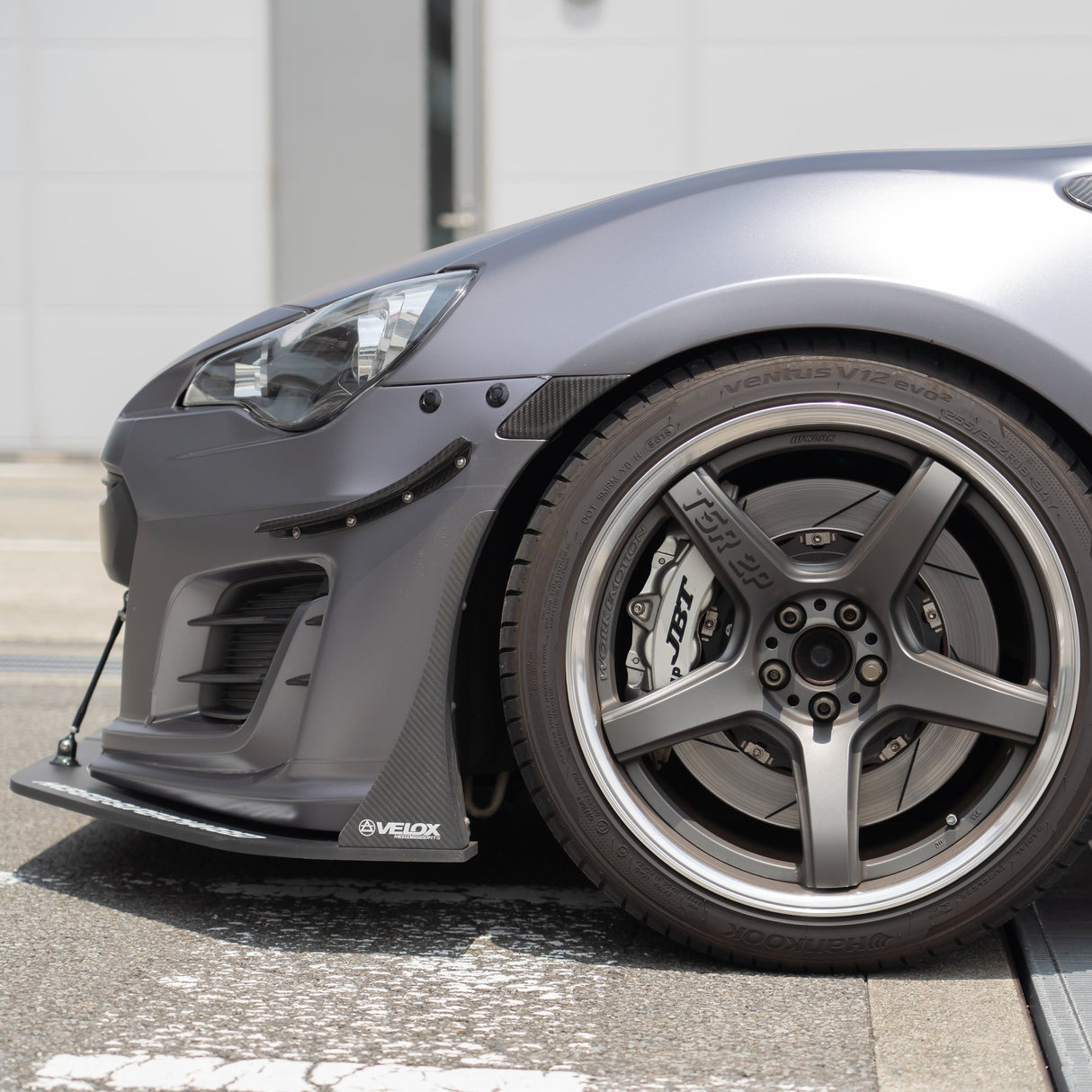 Verus Engineering Two Piece Front Splitter incl. Splitter Tie Kit