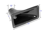 APR Performance Carbon Fibre 9.25" X 4.75" Air Inlet Duct w/Flange