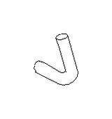 Subaru Genuine Coolant Bypass Hose