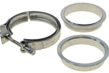 Raceworks Stainless Steel Quick Release V-Band Clamp & Flanges Kit