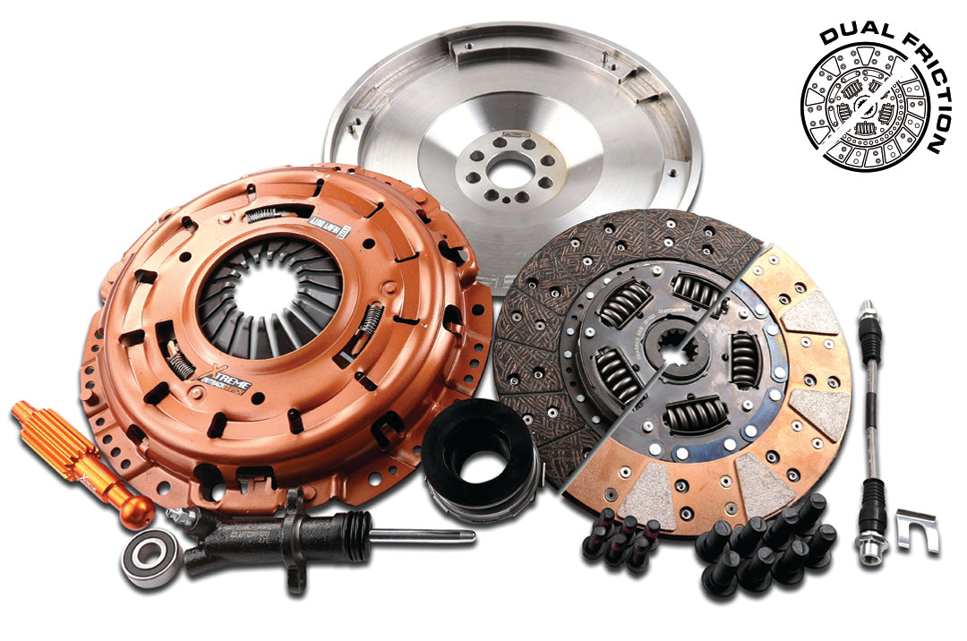 Xtreme Outback Heavy Duty Dual Friction Clutch Kit incl. Flywheel & Slave Cylinder