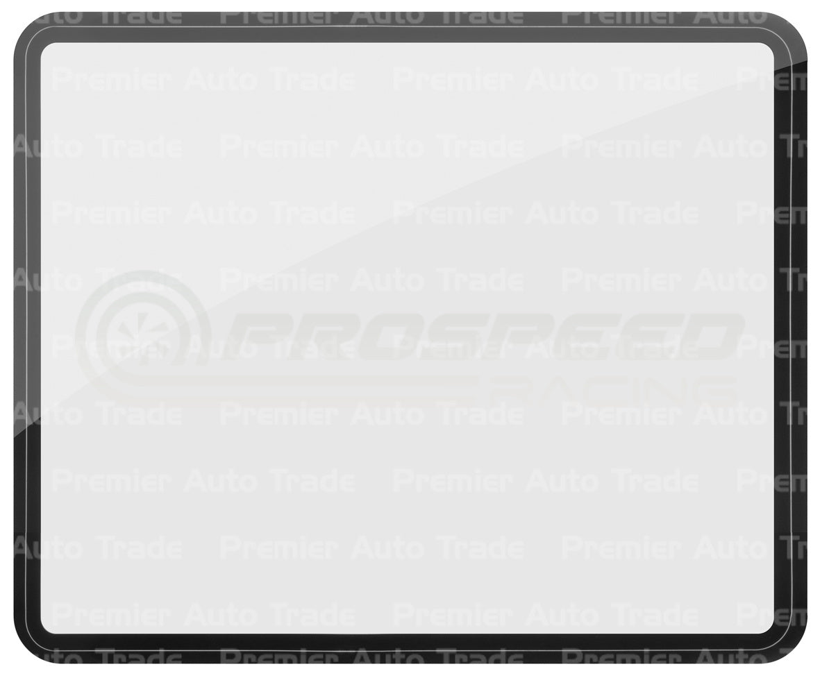 MVP by Raceworks CAMS Approved White Door Number Box W/Black Outline VPR-028 | Pro Speed Racing