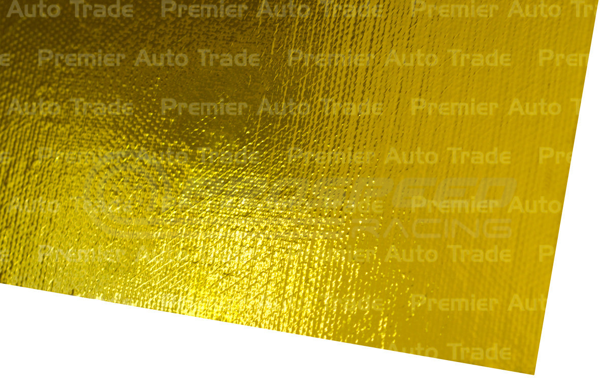 MVP by Raceworks Gold Reflective Adhesive Heatproofed Sheeting - 508 x 508mm VPR-032 | Pro Speed 