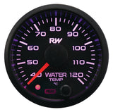 Raceworks 52mm Electronic Water Temperature Gauge