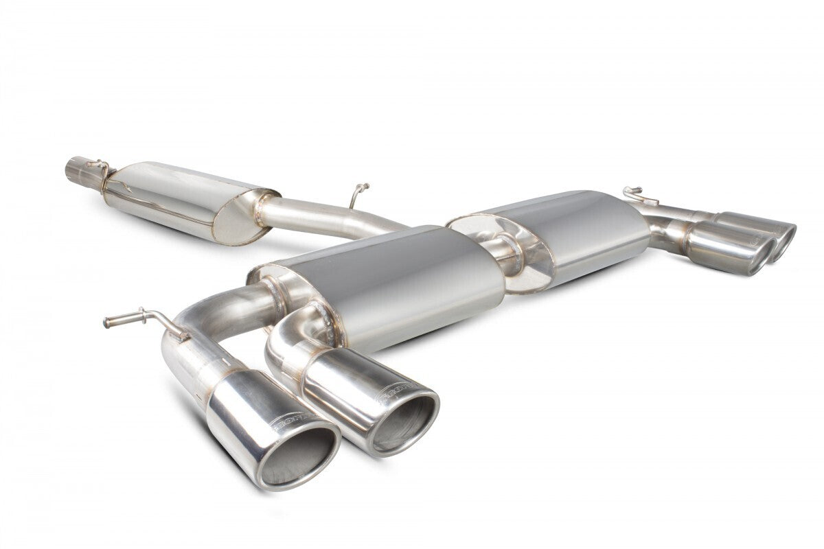 Scorpion Exhausts Non-Valved Cat Back Exhaust - VW Golf R Mk7 VW044 | Pro Speed Racing