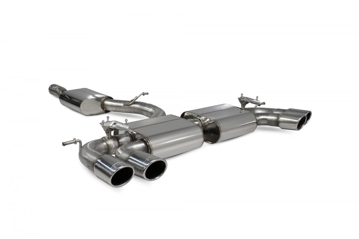 Scorpion Exhausts Valved Cat Back Exhaust - VW Golf R Mk7.5 VW054 | Pro Speed Racing