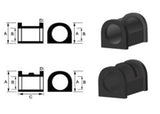 Whiteline Front Steering Rack And Pinion Mount Bushing