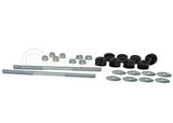 Whiteline Sway Bar Threaded Rod Link 202mm, w/Bushes - Universal W21808S | Pro Speed Racing