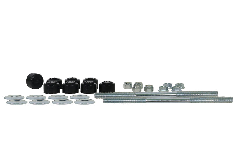 Whiteline Sway Bar Threaded Rod Link 202mm, w/Bushes
