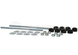 Whiteline Sway Bar Threaded Rod Link 240mm, w/Bushes - Universal W21809S | Pro Speed Racing