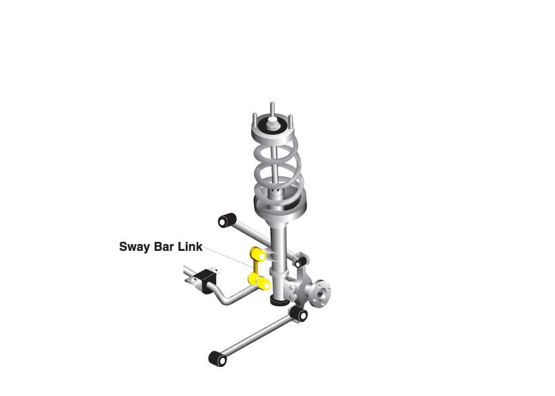 Whiteline Sway Bar Link 10MM Ball Stud 100mm