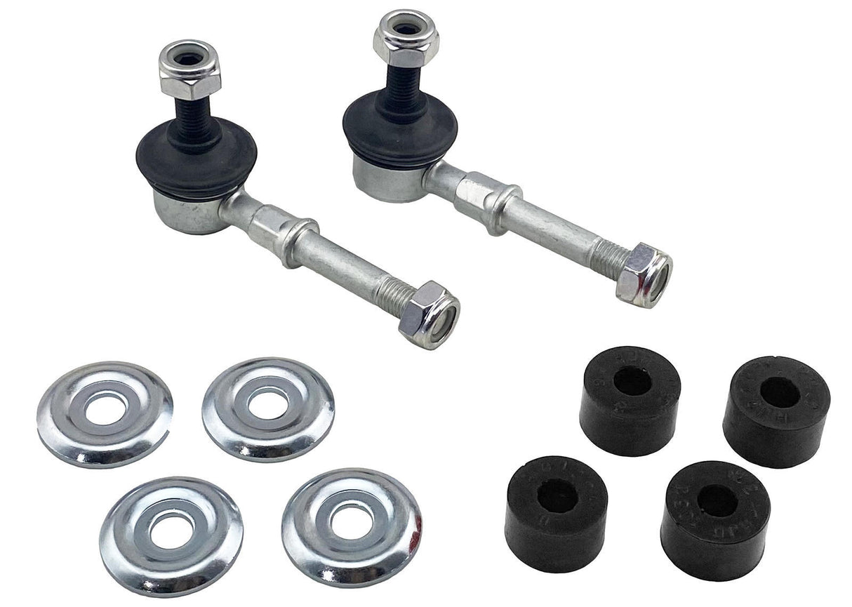 Whiteline Front Sway Bar End Links 10mm Ball Stud/Bush Shank 40mm