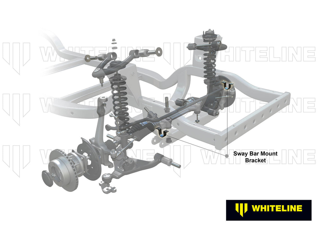 Whiteline Front Sway Bar Mount Spacer Kit