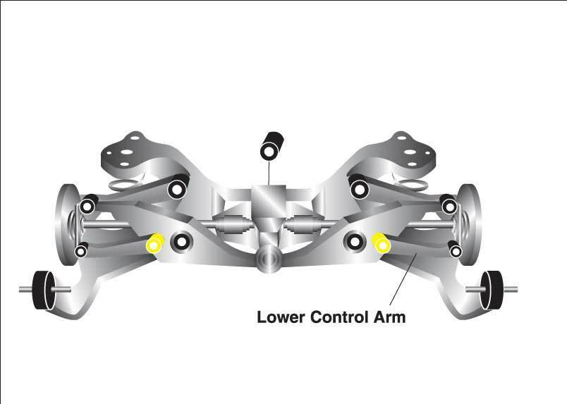 Whiteline Rear Control Arm Lower Rear Inner Bushing