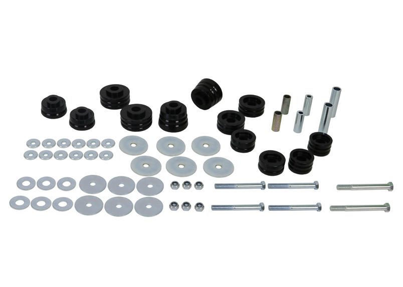 Whiteline Front and Rear Body Mount Bushing Kit
