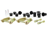 Whiteline Rear Spring Bushing and Greaseable Shackle/Pin Kit - Mazda BT-50 UN/Ford Ranger PK WEK115