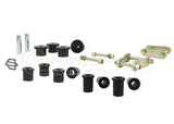Whiteline Rear Spring Bushing and Greaseable Shackle/Pin Kit - Holden Colorado RG/Isuzu D-Max 12+ WE