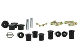 Whiteline Rear Spring Bushing and Greaseable Shackle/Pin Kit