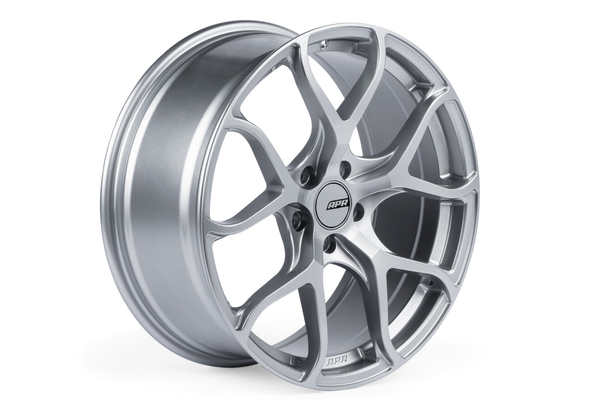 APR A01 Flow Formed Wheels Hyper Silver 19x8.5 +45 WHL00001 | Pro Speed Racing