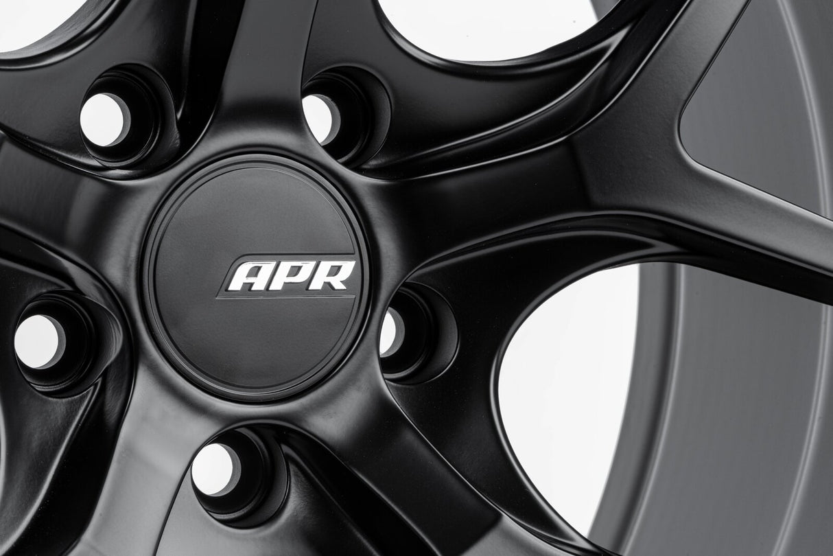 APR A01 Flow Formed Wheels Satin Black 19x8.5 +45