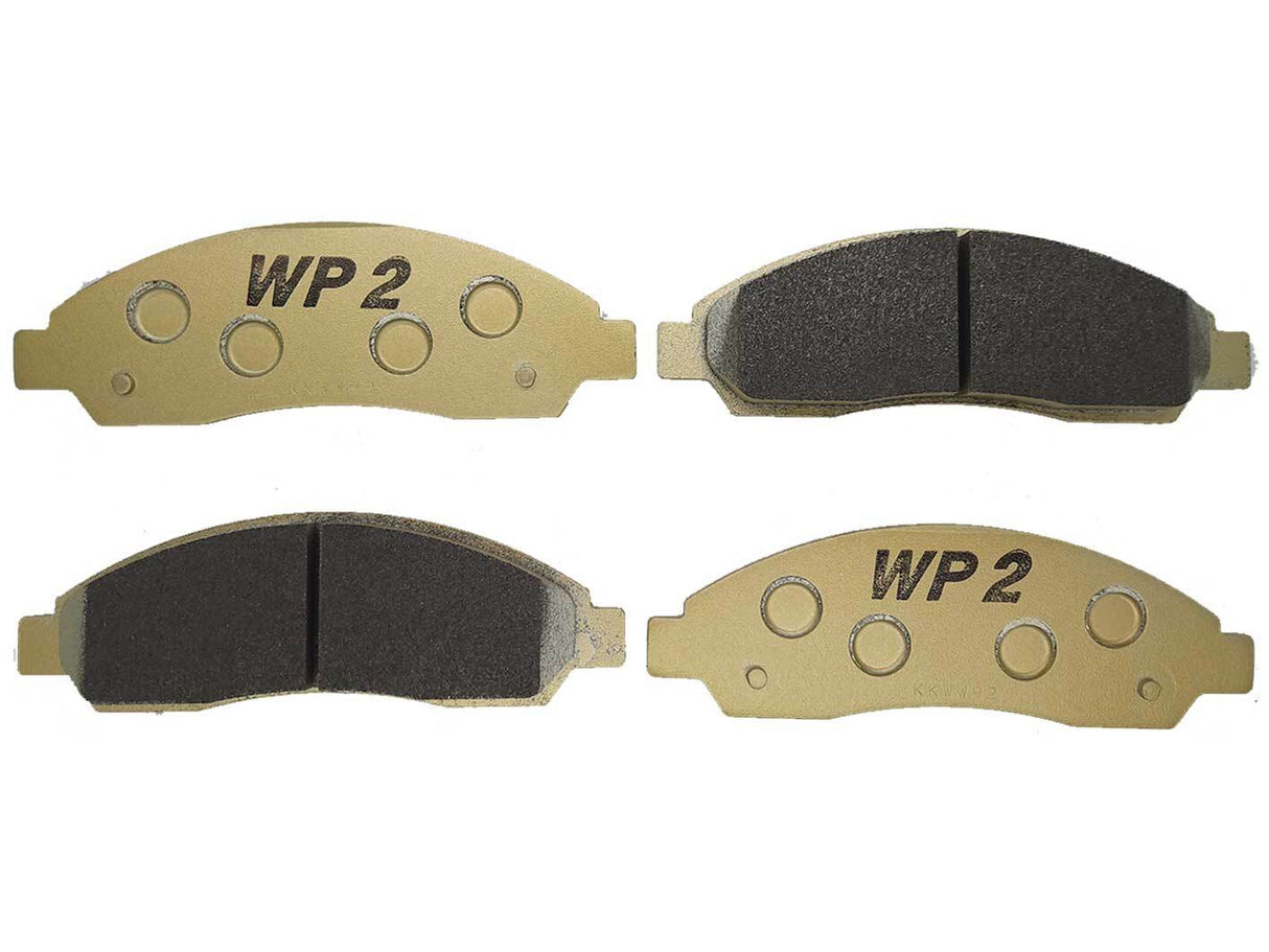 WinmaX WP2 4x4 Heavy Duty Brake Pads - Holden Rodeo/Izuzu D (Front) WMP1195SH-WP2