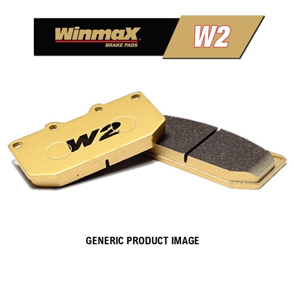 WinmaX W2 Street Performance Brake Pads - Volkswagen Golf Mk7/Audi A3/Skoda Octavia (Rear) WMP1339-W2