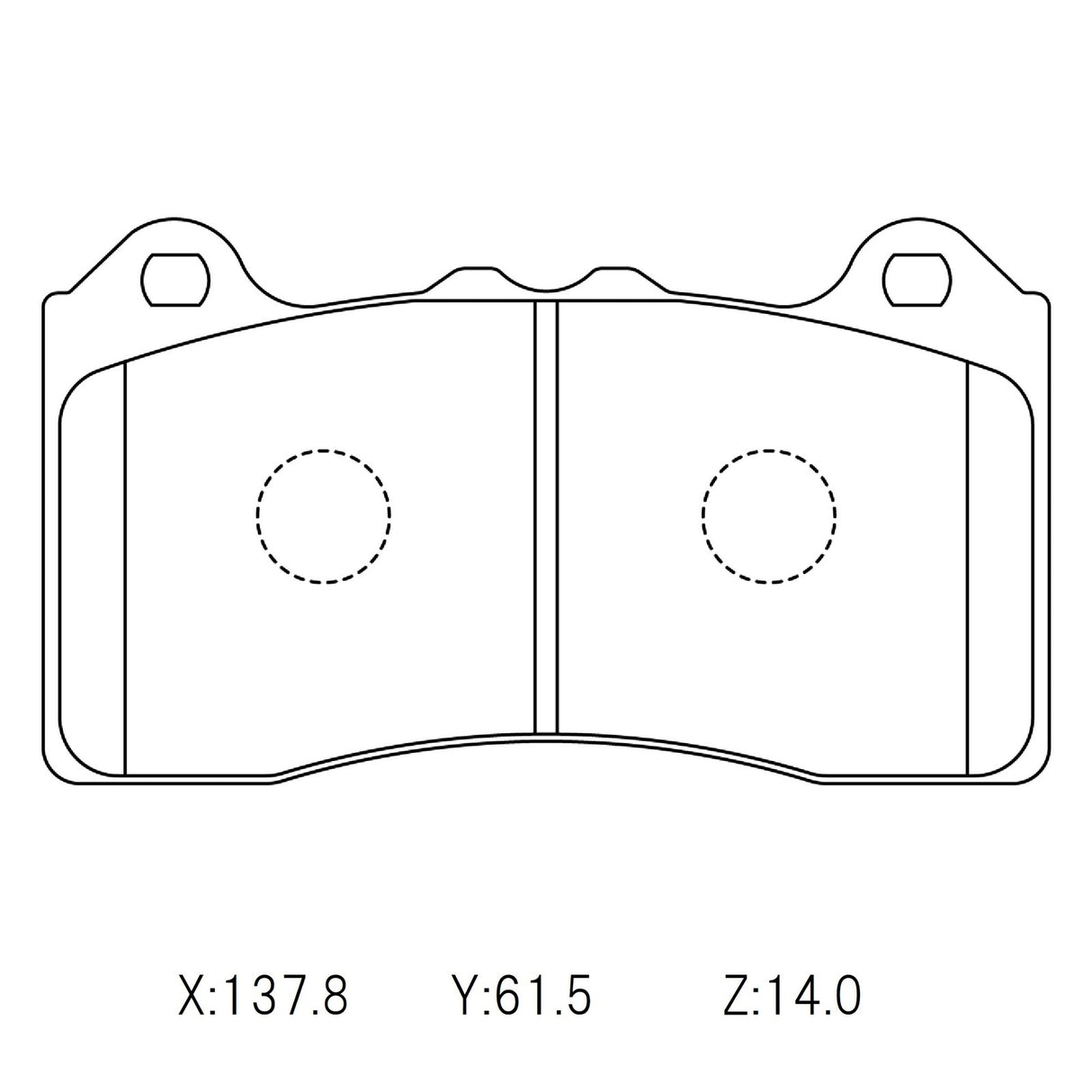 WinmaX W6.5 Race Brake Pads