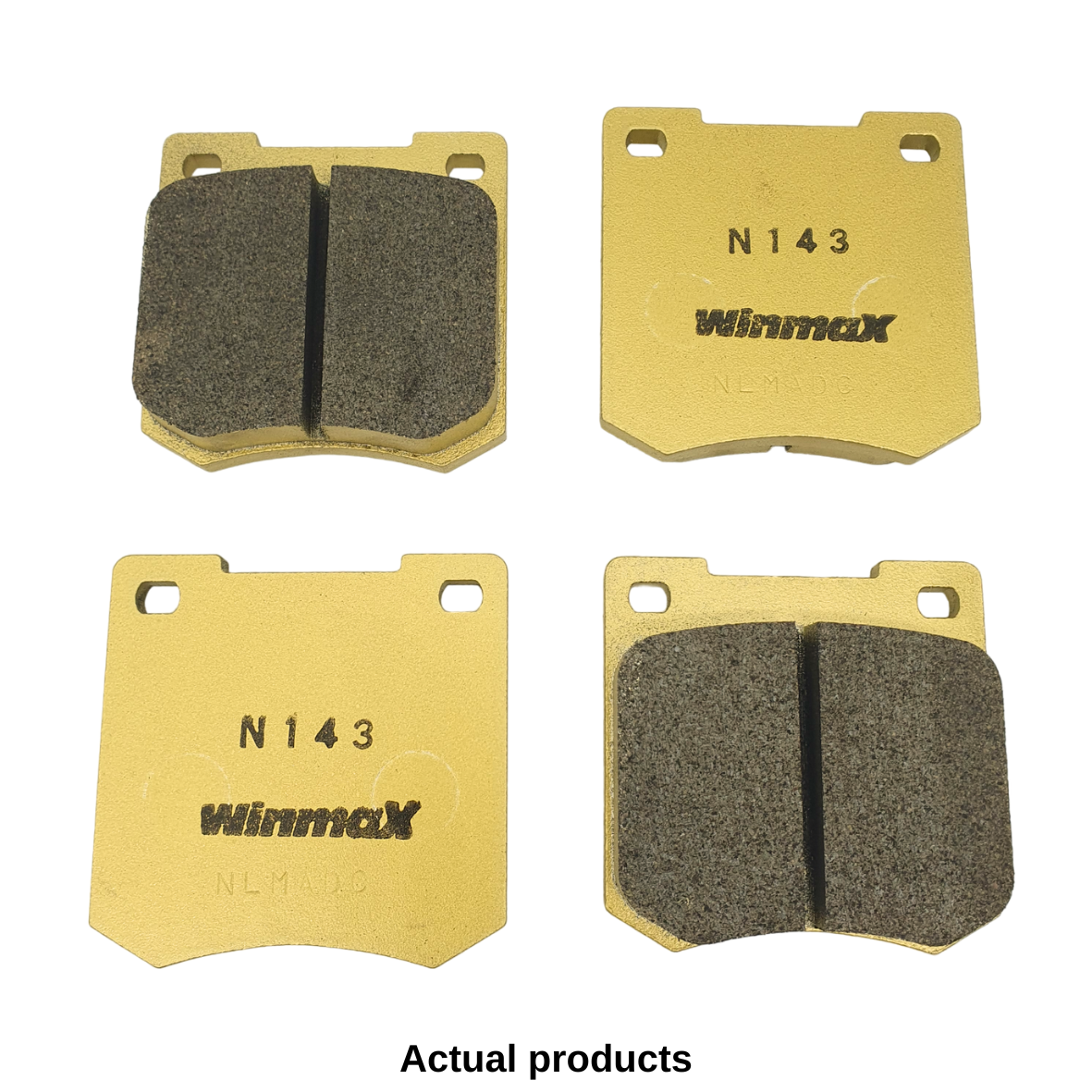 WinmaX N143 Race Brake Pads Audi TCR (Rear) WMP1610-N143
